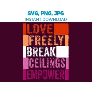 Kuss frei brechen Decken Empower Lesben svg digitale Schnittdateien - LGBT Zitate svg, Gay Pride svg, feministische svg, LGBT svg, Instant Download