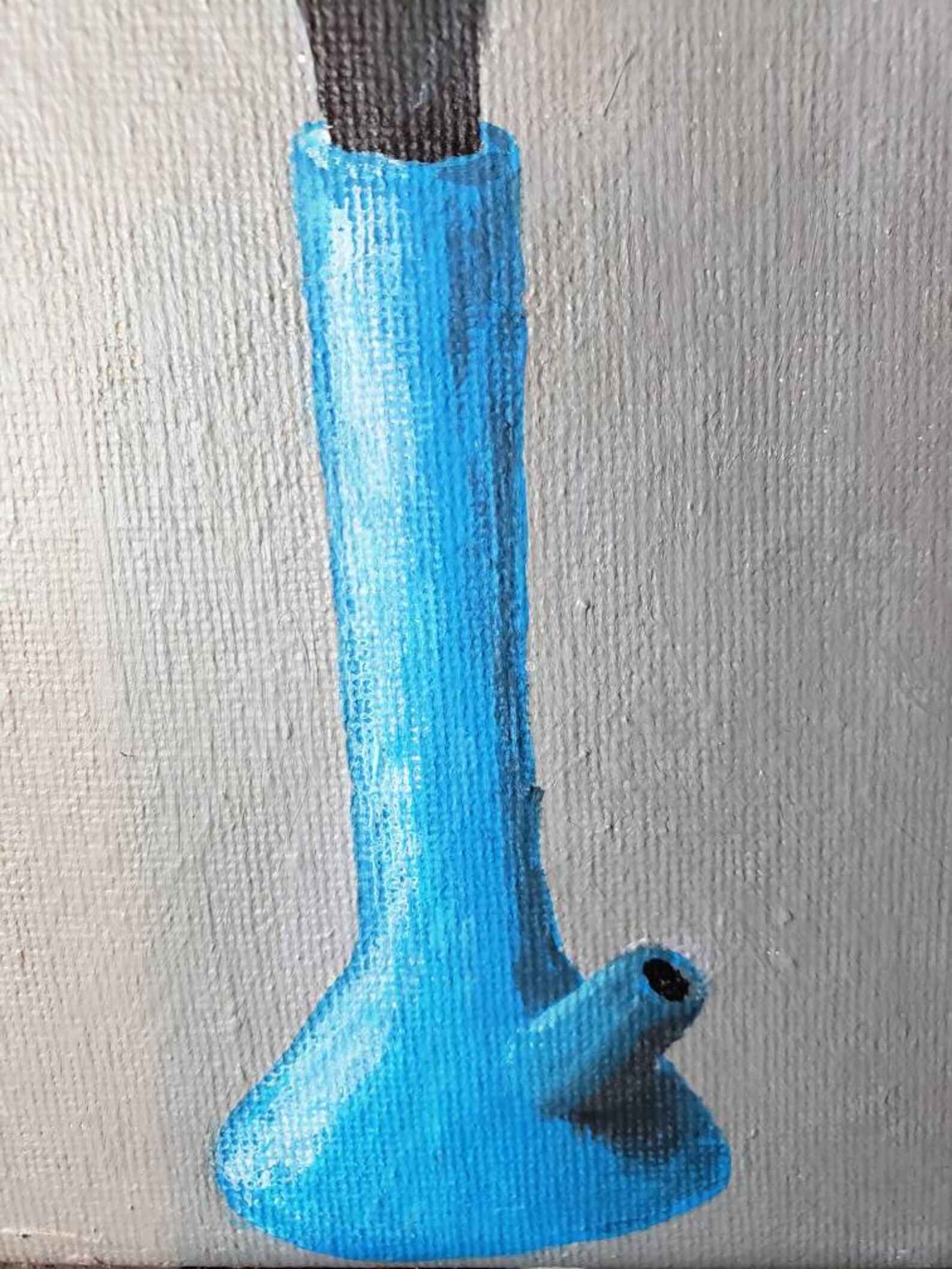 Acrylic cosmic bong painting 8x12 Etsy