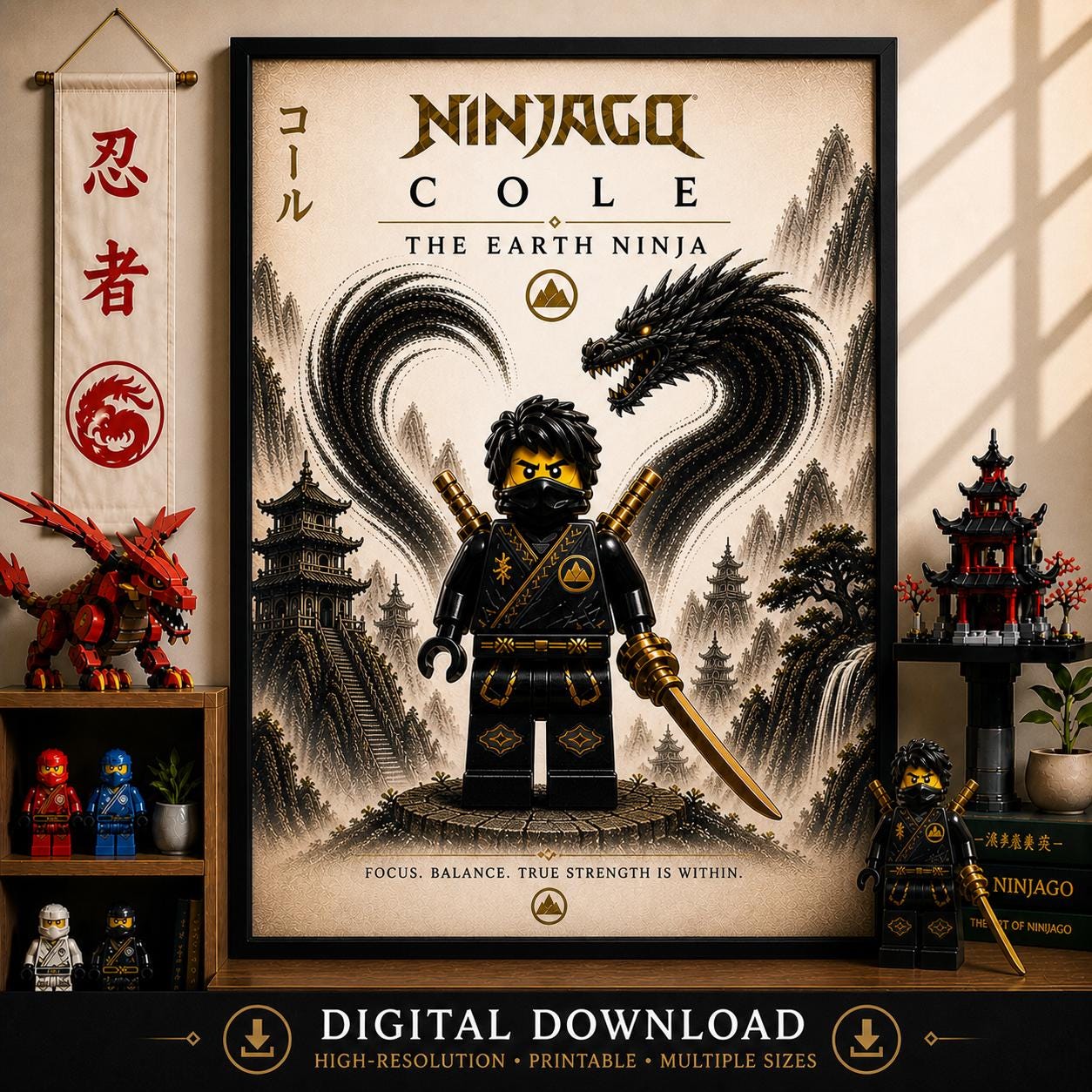 Ninjago Cole - Etsy Ninjago Cole - Etsy