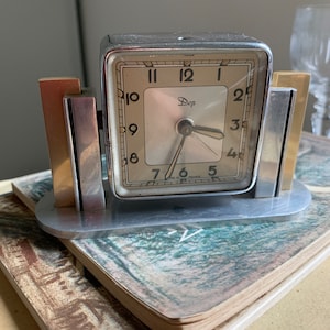 Vintage French Art Deco Dep Clock