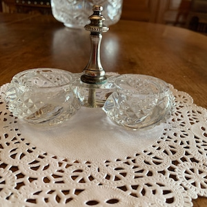 French Vintage Salt & Pepper Servers