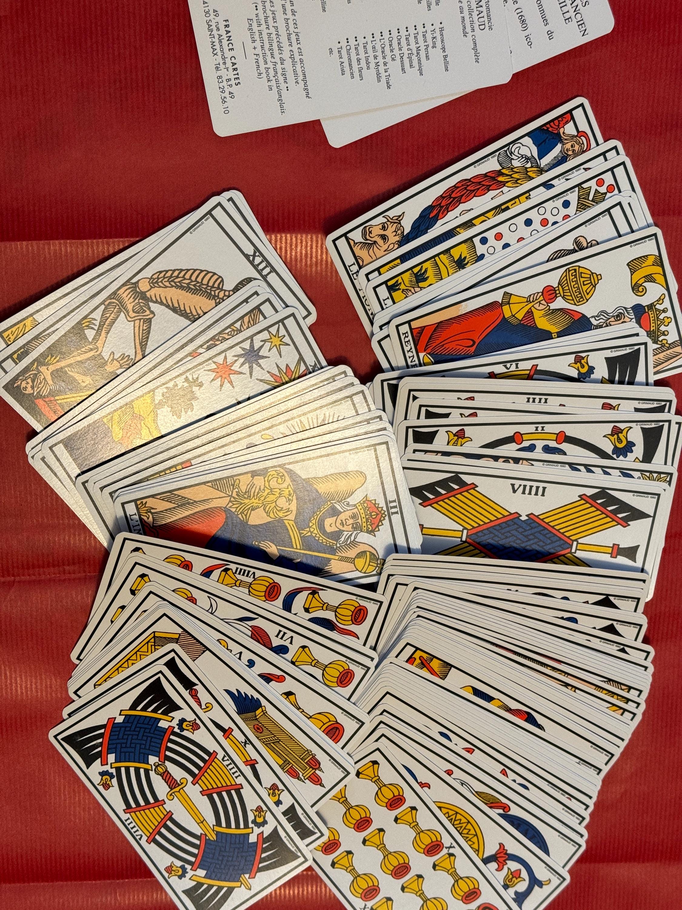 Grimaud Tarot - Etsy