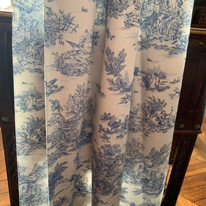 Tecido francês Toile de Jouy