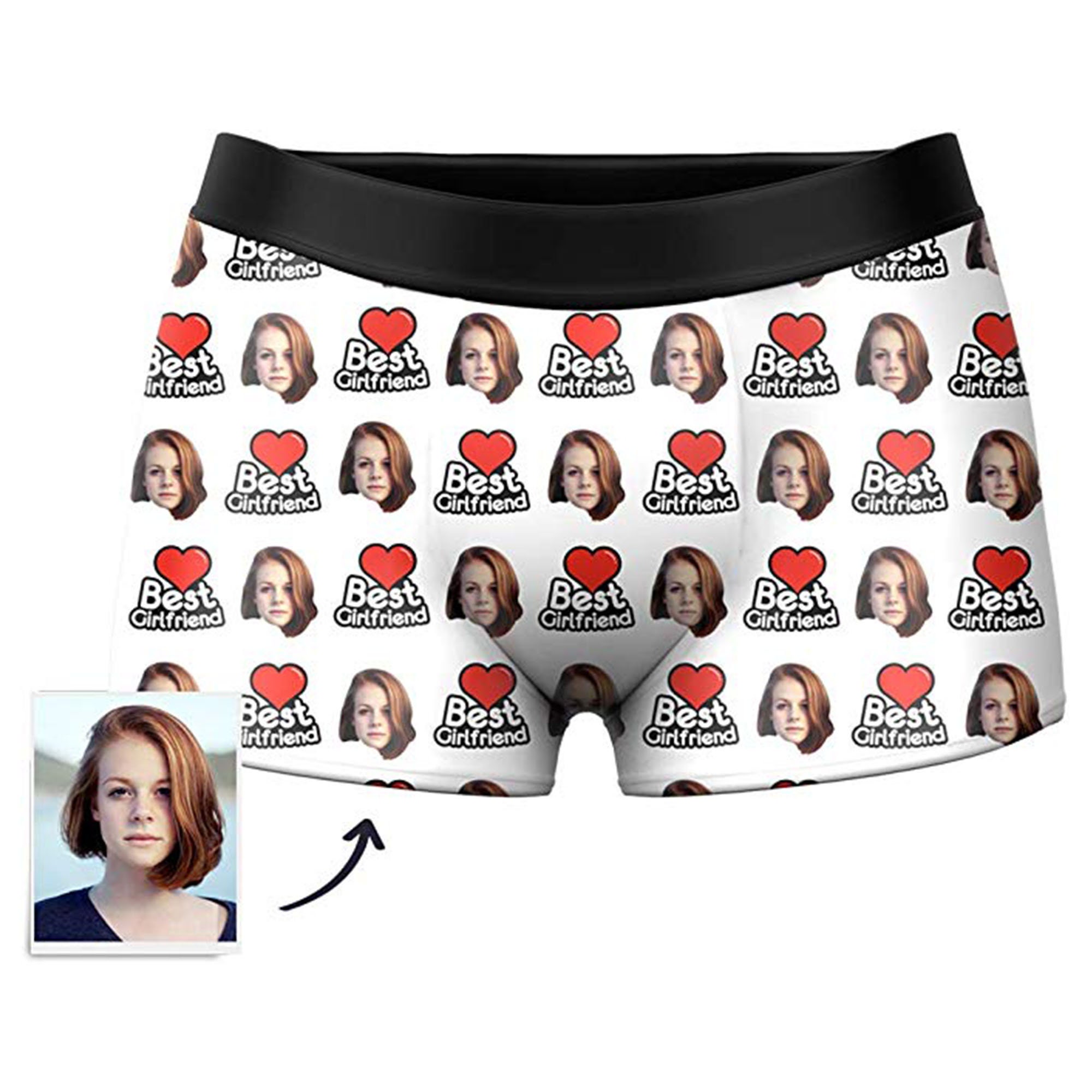 Custom 3D Printed Boxer Personalized Underwear For Him For Men Funny Face  Novelty Shorts Briefs By Po Boxers From Lonandon, $16.5