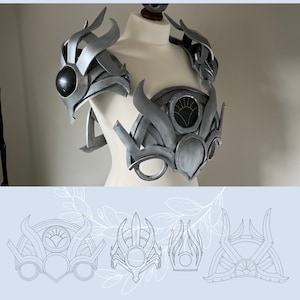 Shadowheart Armour Baldur&#39;s Gate 3 Cosplay PDF Pattern