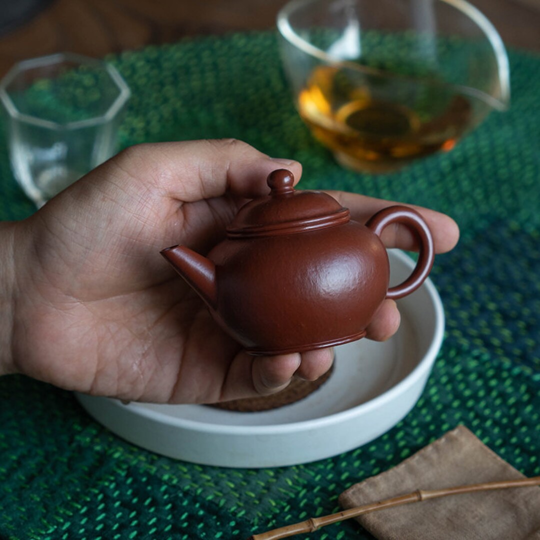 110cc Chinese Yixing Handmade Zisha Zhu Clay Zhu Ni Teapot Etsy