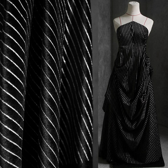 black fabric for dresses Black Fabrics