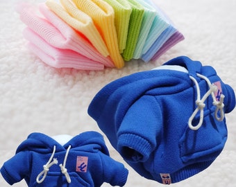 Elastische Rippenstrickbündchen Bund Kragen Ausschnitte Stoffbesatz Schlauch Baumwolle Elastische Rippenstrick Stoff BJD Blythe Kleidung Stoff 1/2Yard