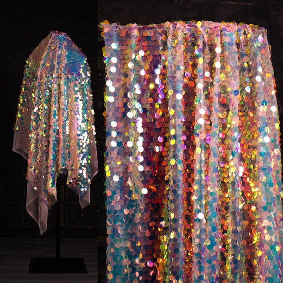 shinning party dress fabrics Pink Luxury Glitter Fabric,party Dress Fabric,elastic Shiny Fabric-half  Yard