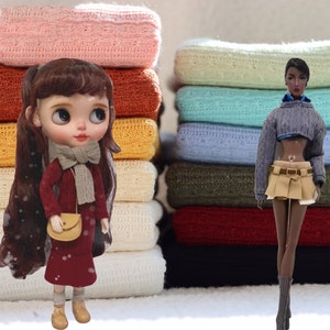 Cable Sweater Knit Braided Sweater Knit Favric SOLIDS VARITEY, Fabric by the 1/2 Yard, Yard, 2 Way Stretch