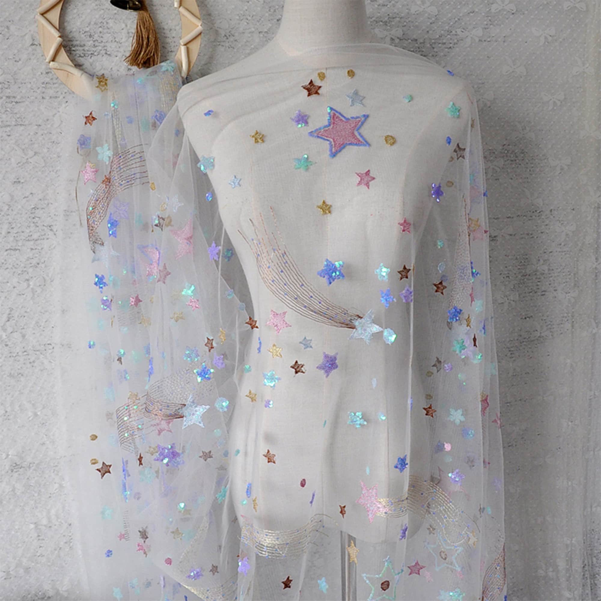 Sequin Star Dress - Etsy