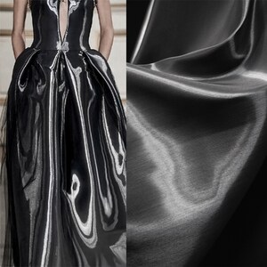Luxury from Waste Eyelet and Satin Top Black