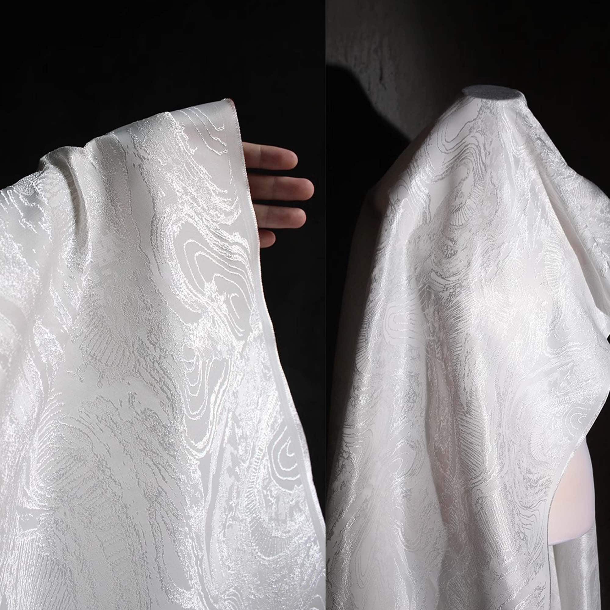 コート PHILOSOPHY Floating jacquard coat White fur-wht-face-new-
