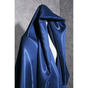 High-Grade Crystal Silk Satin Dress Fabric Liquid Reflective Metallic Future Luster Fashion Apparel Design Fabric 59&quot;