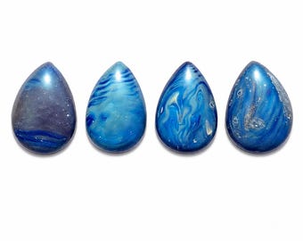 Selected Genuine Natural Leland Blue Stone Cabochon : Top 4 Gemstone for Jewelry