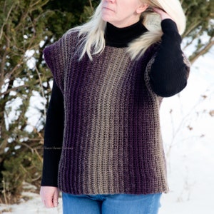 Simple Ribbed Vest Beginner Friendly Crochet Pattern image 5