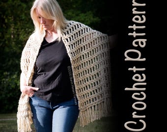 Haynet Wrap Beginner Crochet Pattern