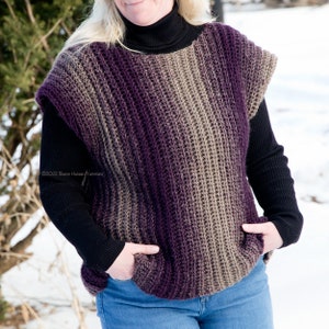 Simple Ribbed Vest Beginner Friendly Crochet Pattern image 2