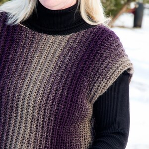 Simple Ribbed Vest Beginner Friendly Crochet Pattern image 8