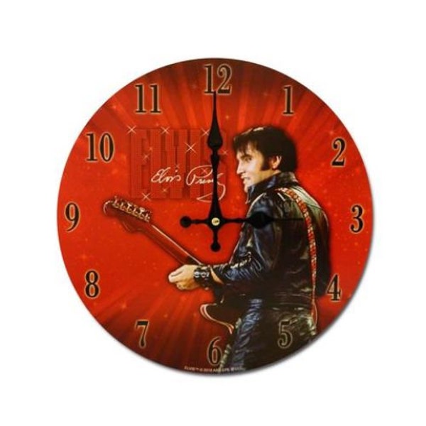 Elvis Presley Clock Etsy