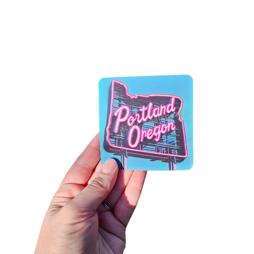 Portland Infinity Sticker Portland Oregon Pacific Northwest Matte Vinyl Sticker - Etsy