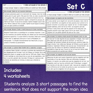 3rd Grade Reading Comprehension Cut & Paste Worksheets With - Etsy