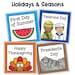 Pocket Chart Calendar Cards HOLIDAYS EVENTS Classroom Homeschool Etsy Pocket Chart Calendar Cards HOLIDAYS EVENTS Classroom Homeschool Etsy