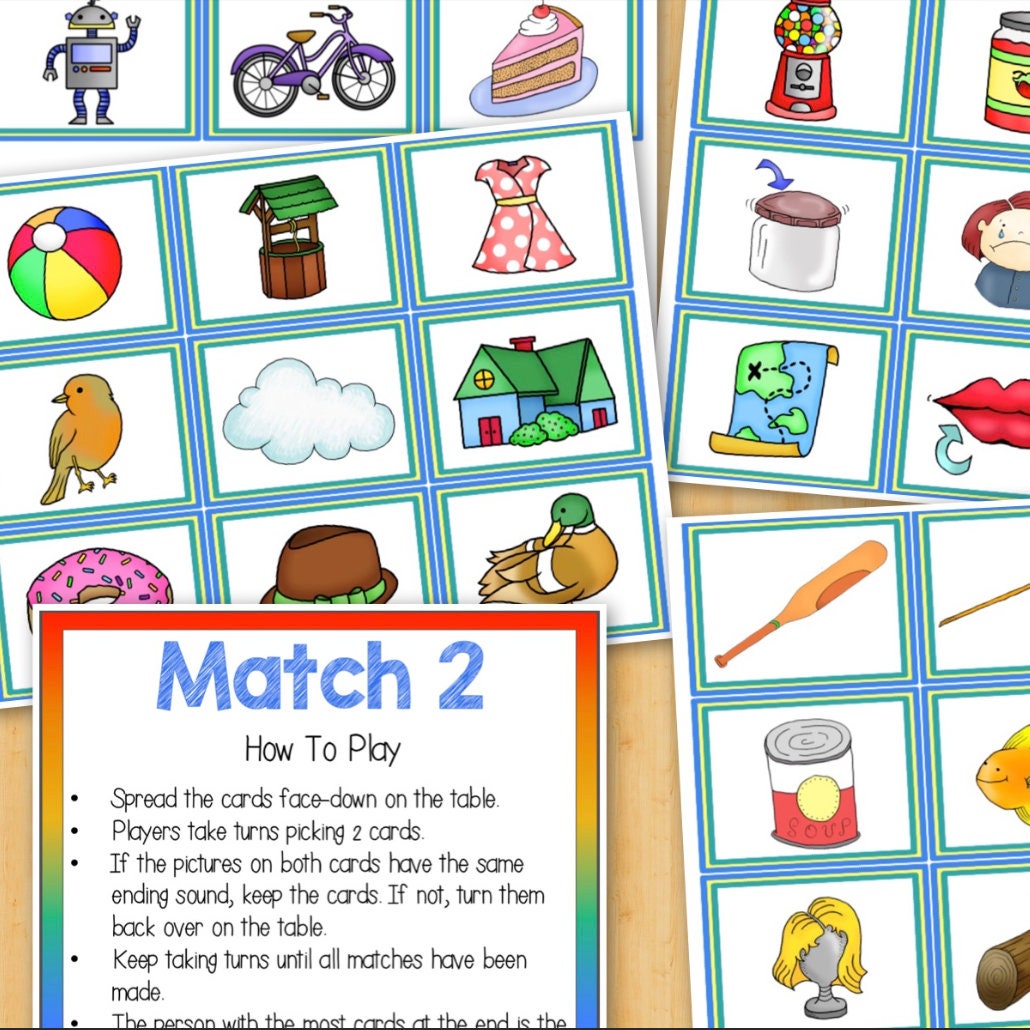 Ending Sounds Worksheets and Games Learn to Read Kindergarten | Etsy