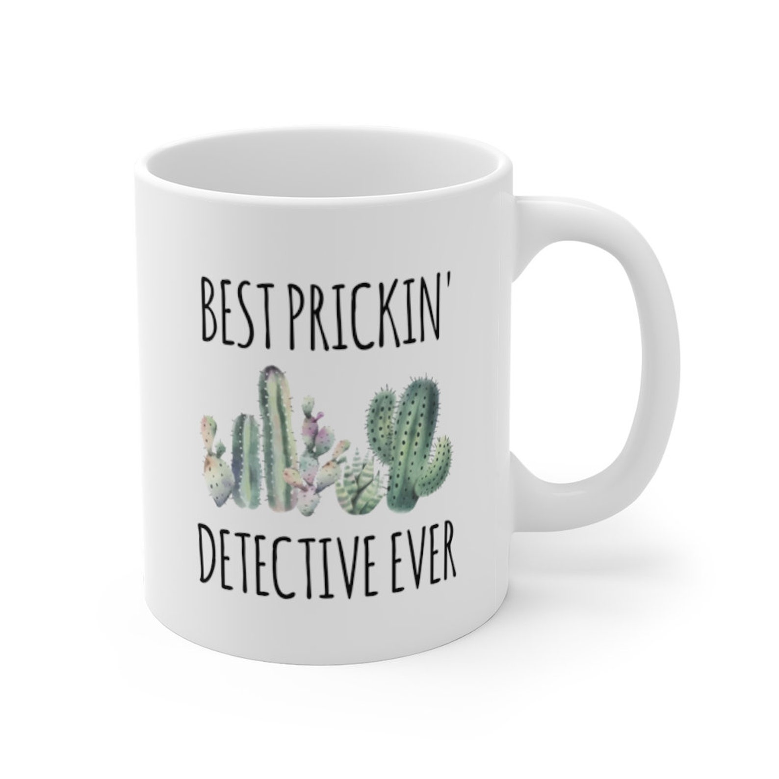 Detective Mug Detective Gift Best Detective Cup For Etsy