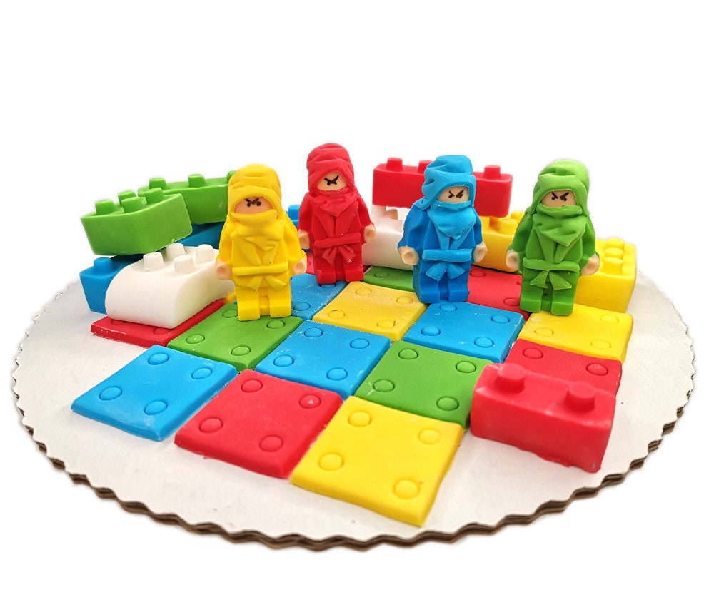 Klocki Ludziki Karate Tiles Cake Set /KKK4 Etsy