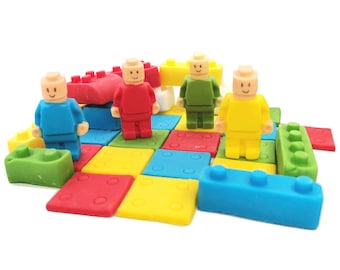 Set de gâteau Blocks Little People Tiles /KLK4