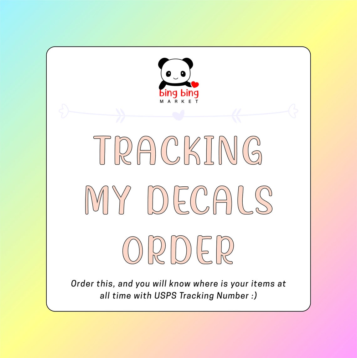 Tracking my decals order Tracking For Decals Track My Order Etsy