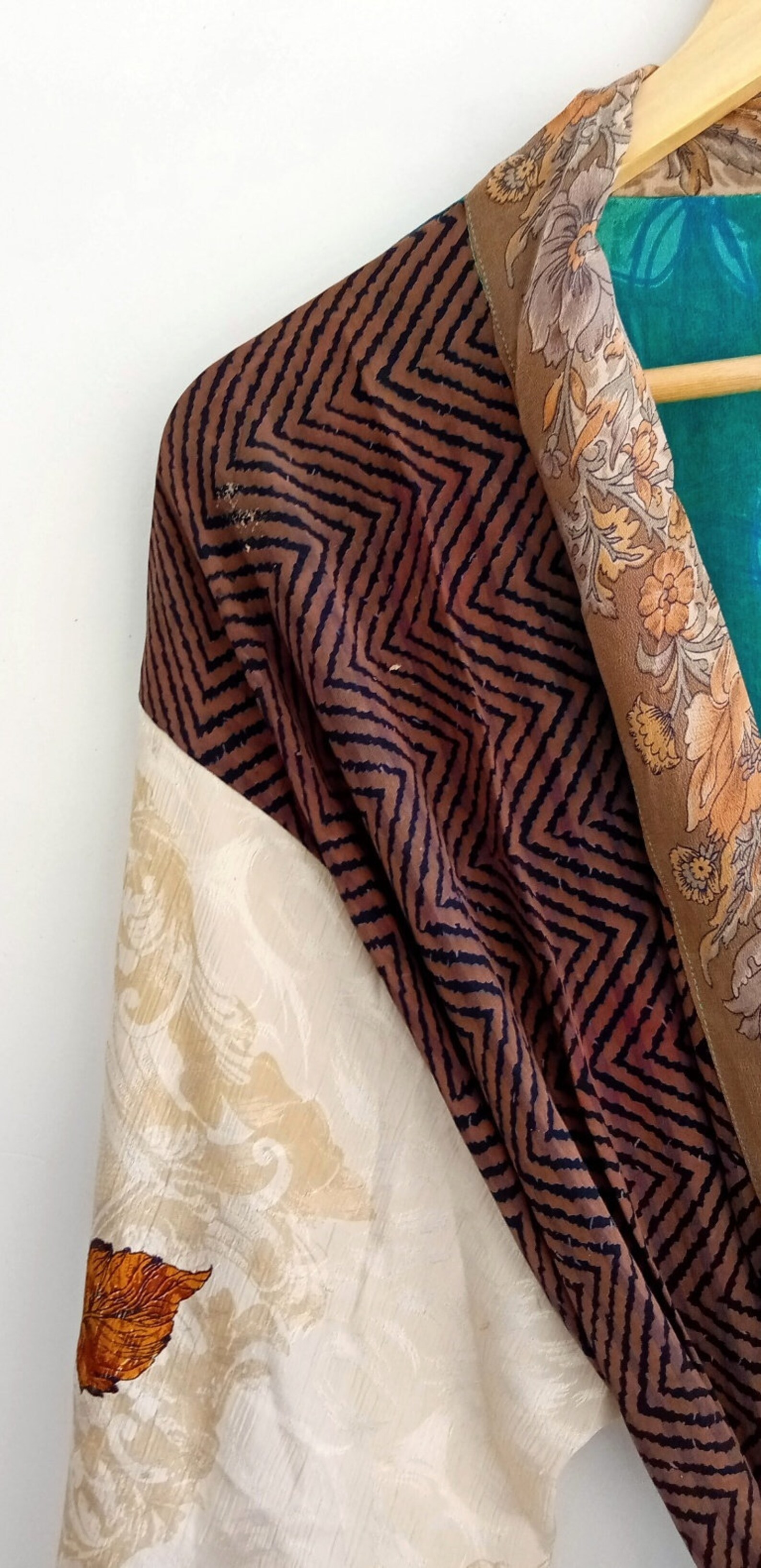 silk sari kimono