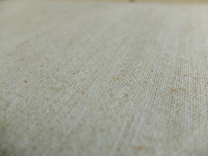 Handwoven hemp cotton fabric by the yard rustic homespun Etsy
