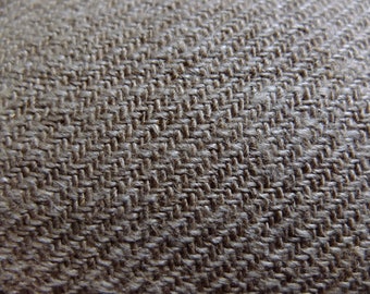 4.22yd/30" discount antique twill fabric, old handwoven linen cloth, rustic linen textile, homespun flax grainsack fabric