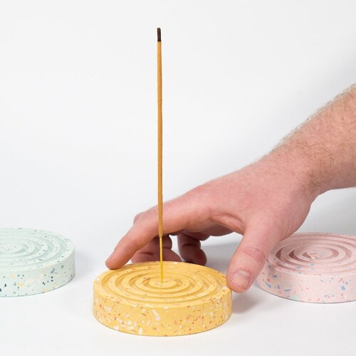 Concrete Incense Holder Japanese Incense Burner Modern Etsy