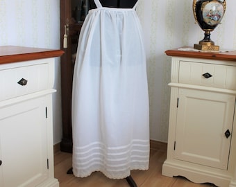 Regency petticoat van puur katoen