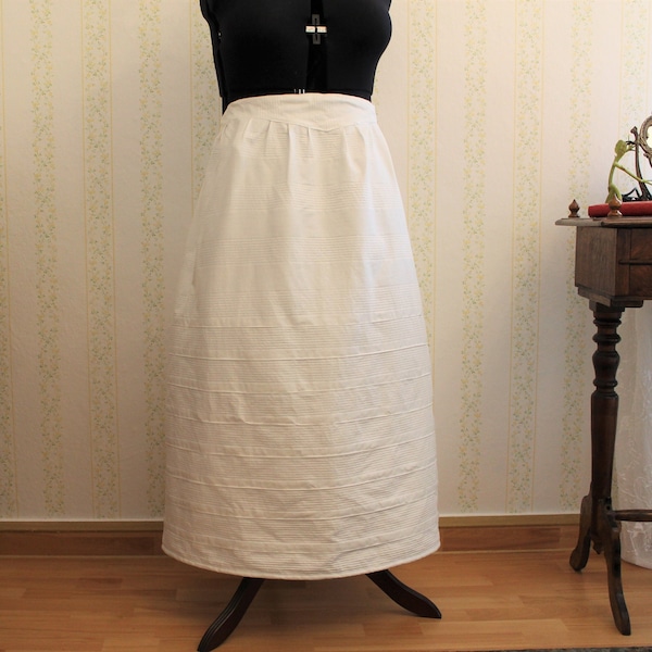 Schnurunterrock Biedermeier Corded Petticoat viktorianisch