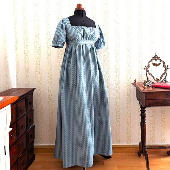 Empire Dress, Day Dress, Pure Cotton, Jane Austen Era
