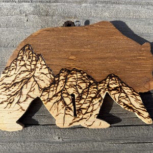 Mountain Bear Ornament