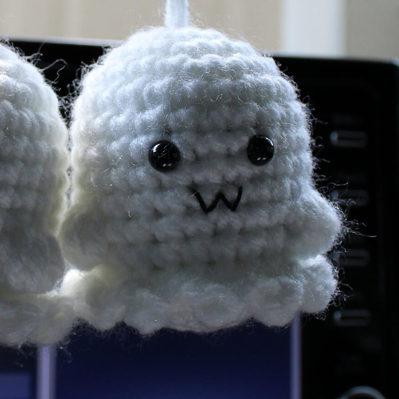 Amigurumi Halloween Ghosts Car Rear View Mirror Accessories Etsy