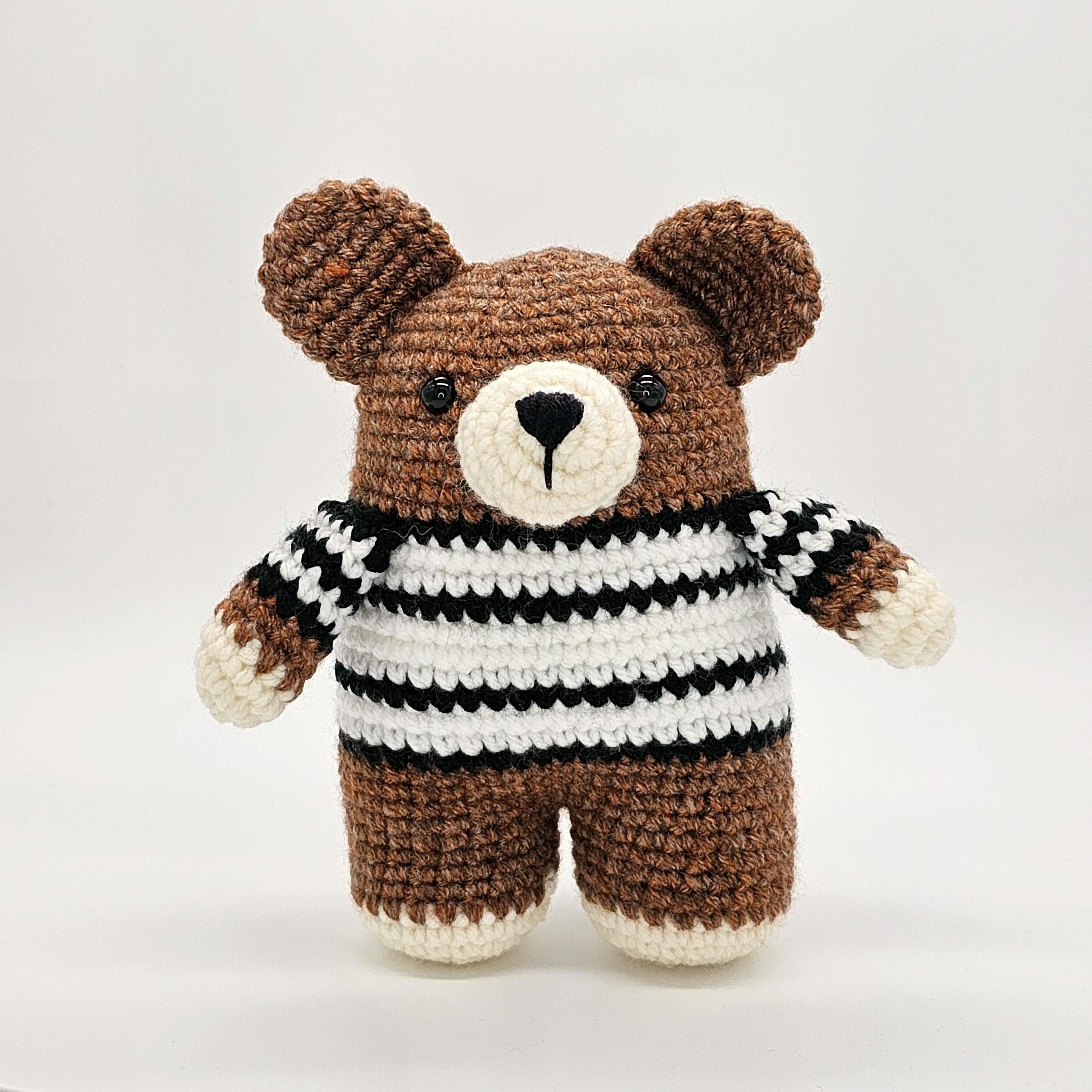 T-shirt Teddy Bear Crochet Plush