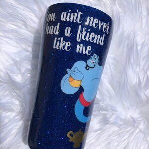 Aladdin Tumbler Personalized Tumbler Disney Cup Genie | Etsy