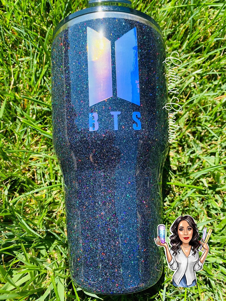BTS Inspiré Tumbler Epoxy Boy Band Tumbler KPop 10oz