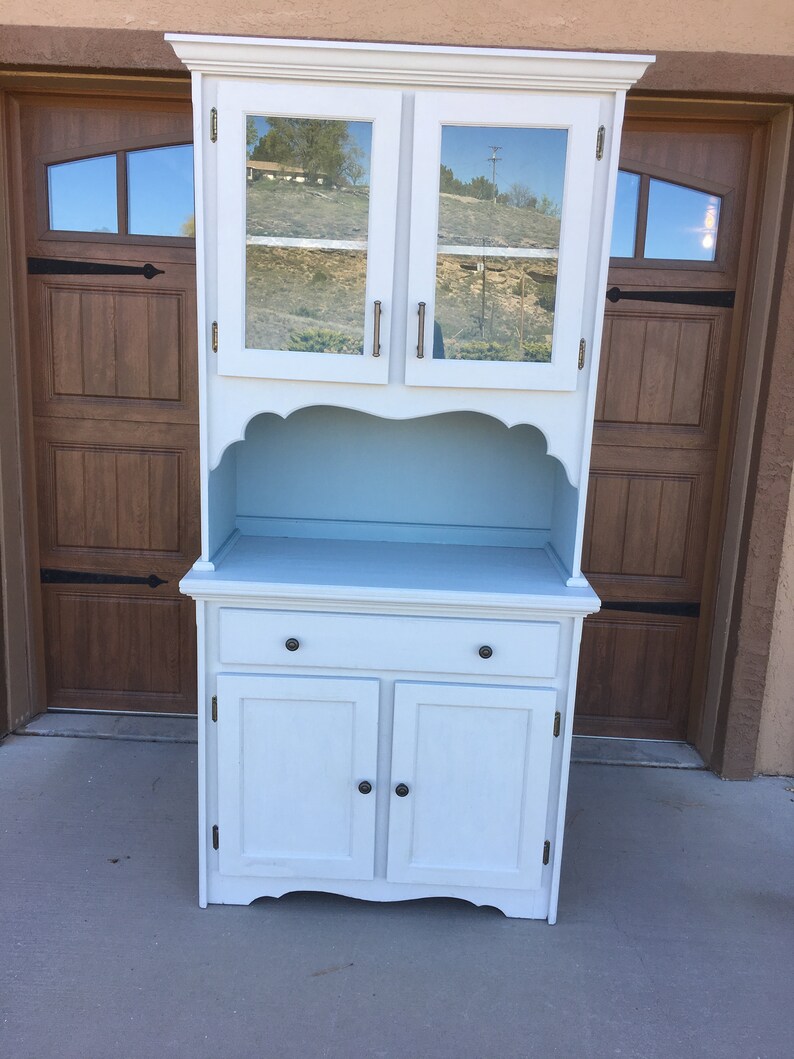 Oak China Hutch