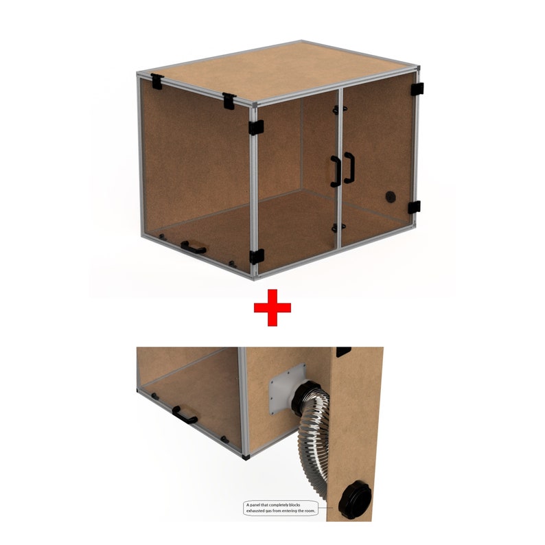 Enclosure for Snapmaker 2.0 A350 and 3D Printer Exhaust System digital Files Etsy