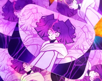 ULTRAVIOLET ORACLE || Scopaesthesia 2.75" Holographic Vinyl Stickers