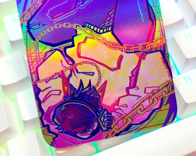 ORIGINAL || 'SENSORY OVERLOAD' Holographic Vinyl Stickers