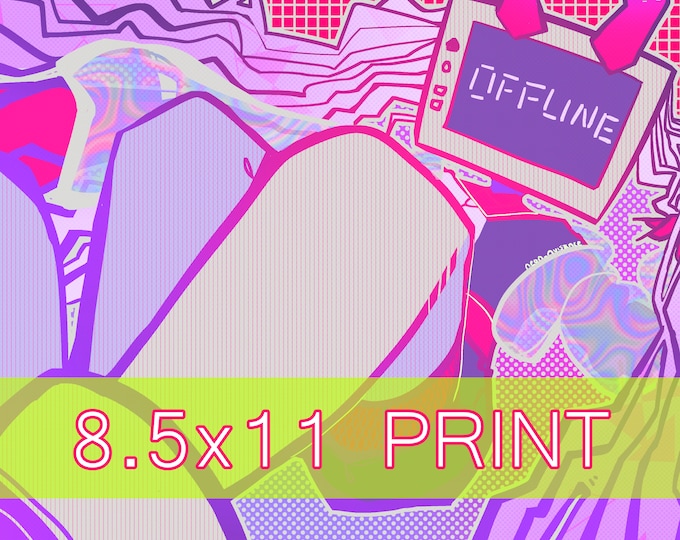 ORIGINAL || 'OFFLINE' 8.5x11 Original Prints