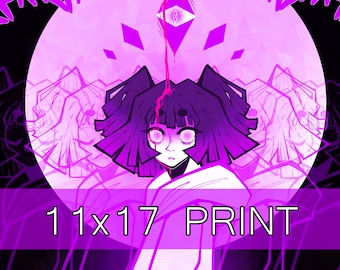 ULTRAVIOLET ORACLE || 'Scopaesthesia' 11x17 Original Print